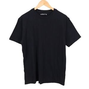 NWOT American Giant Men's Premium 100% Cotton Slub Crew Tee Black Size Medium